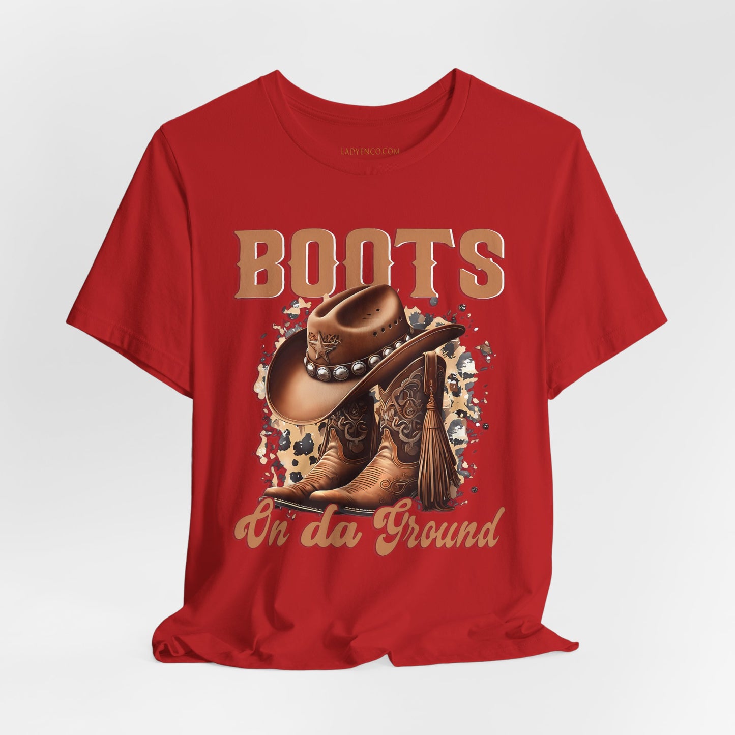 Boots Graphic Tee Boots on da ground Line dance - Perfect for Line Dancers
