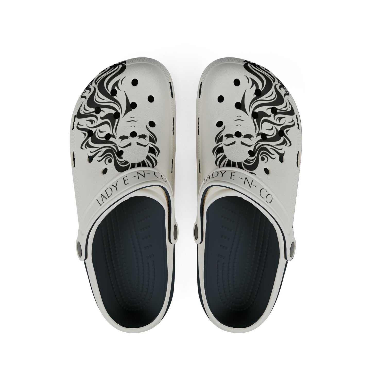 EVA Foam Rubber Shoes with Lady Silhouette