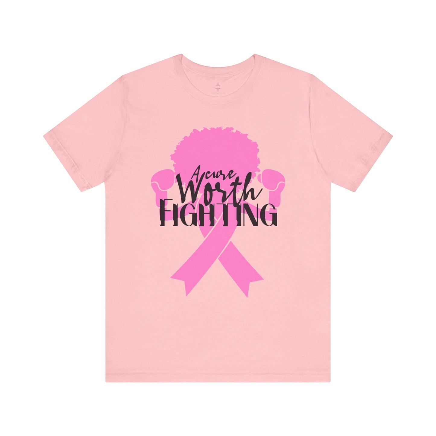 Empowering Breast Awareness TShirt: A Cure Worth Fighting For