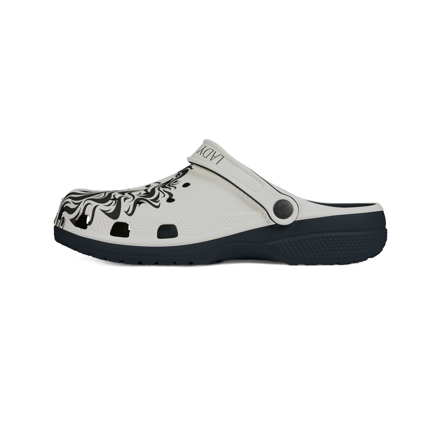 EVA Foam Rubber Shoes with Lady Silhouette