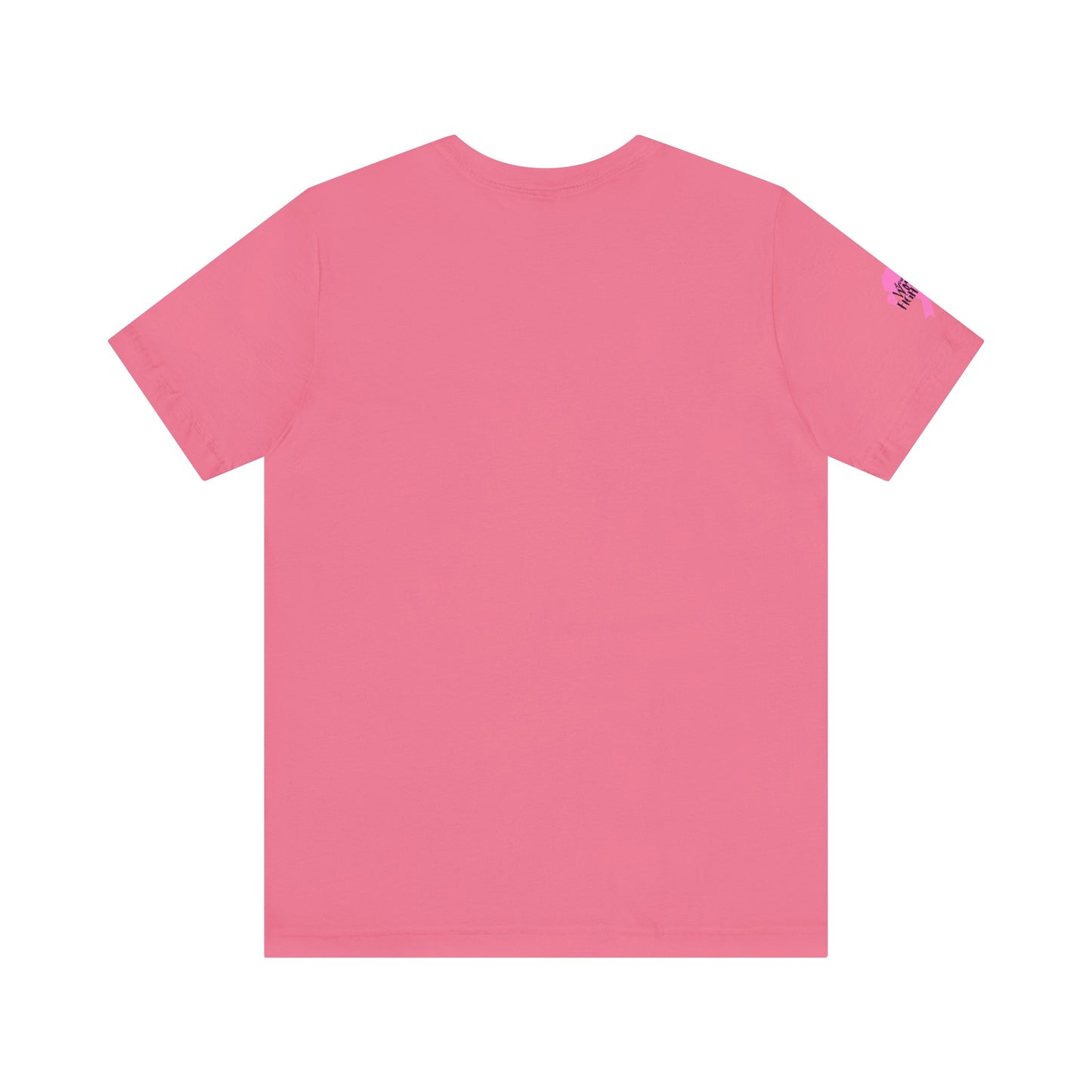 Breast Cancer Awareness Tshirt with Pink Ribbon Boxer