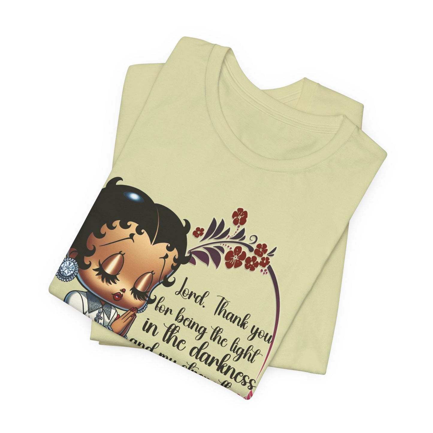 Inspirational Betty Tshirt - "Thank You for Being the Light"