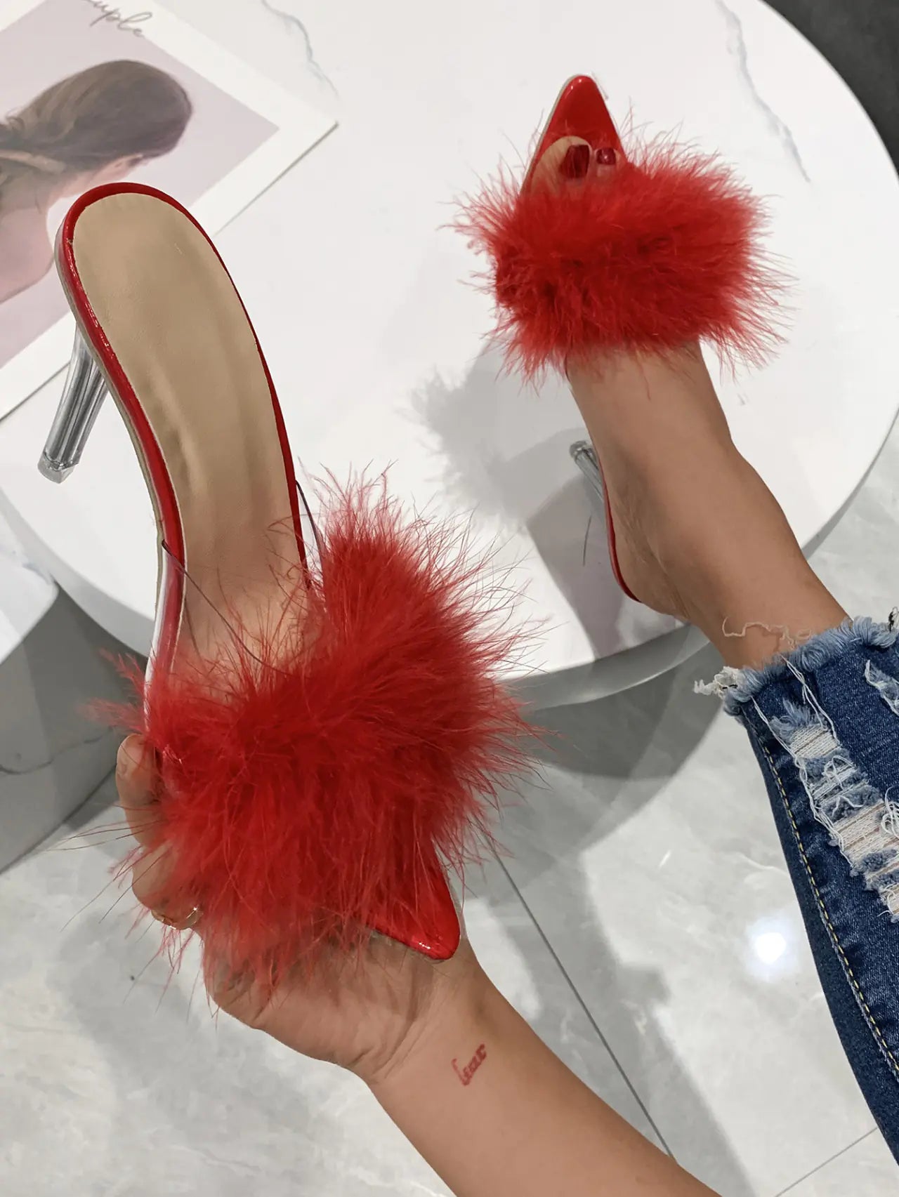 Chic Pointed Stiletto Sandals for Women
