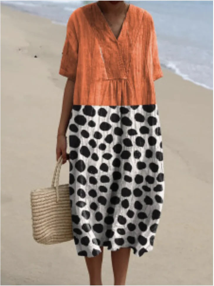 Plus Size Pocket Dress