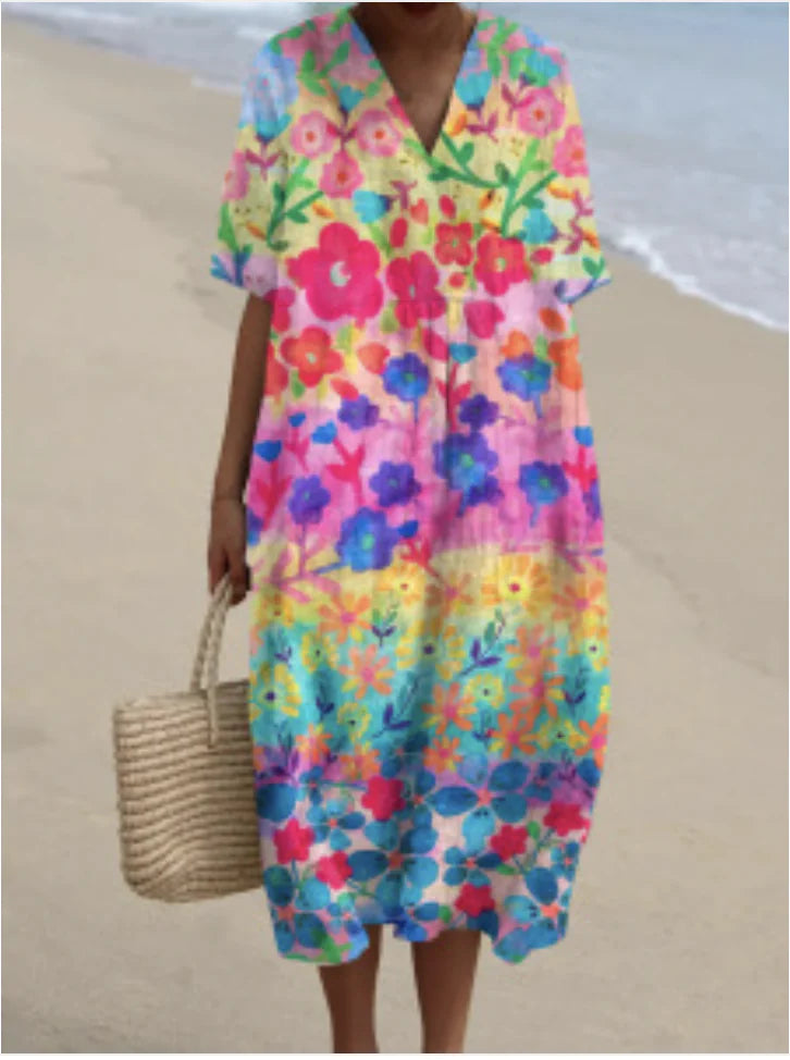 Plus Size Pocket Dress