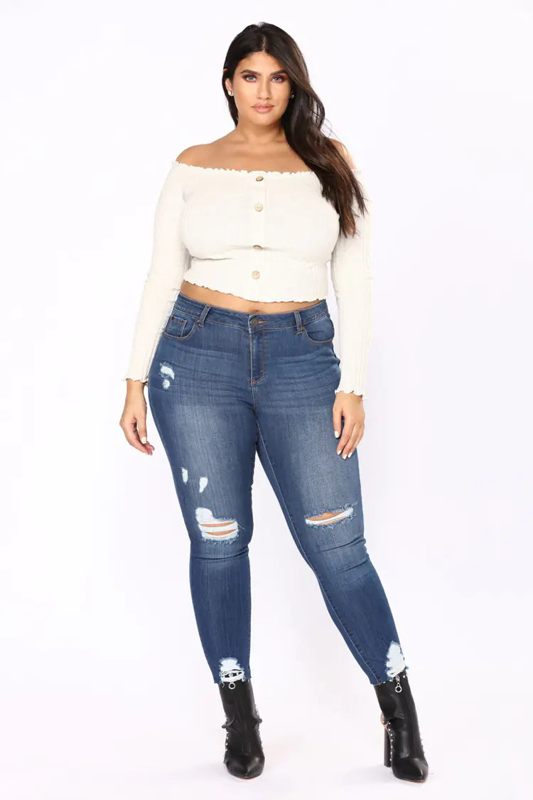 Curvy Chic Denim Jeans