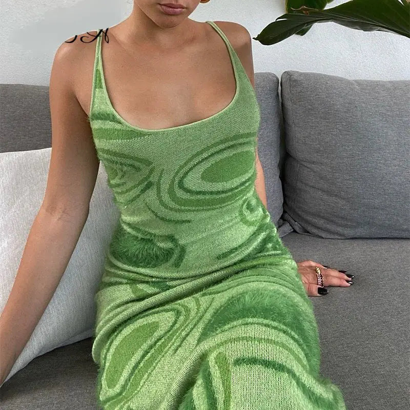 Chic Knit Bodycon Dress