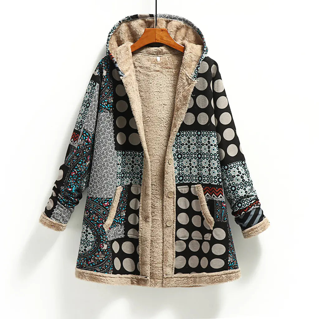 Plus Size Loose Woolen Coat