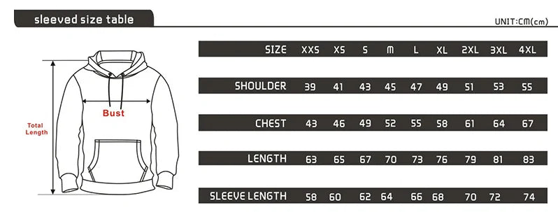 Unisex Casual Hoodies