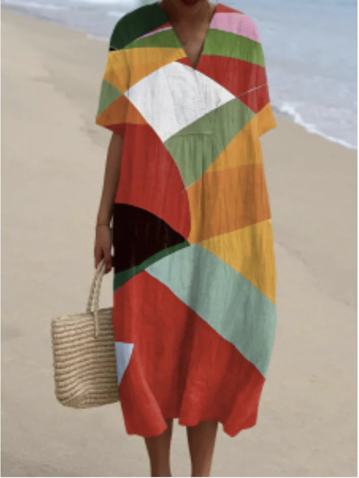 Plus Size Pocket Dress
