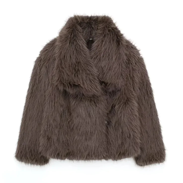 Women Plush Winter Jacket