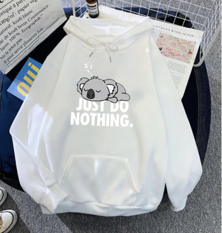 Ladies' Playful Panda Fleece Hoodie
