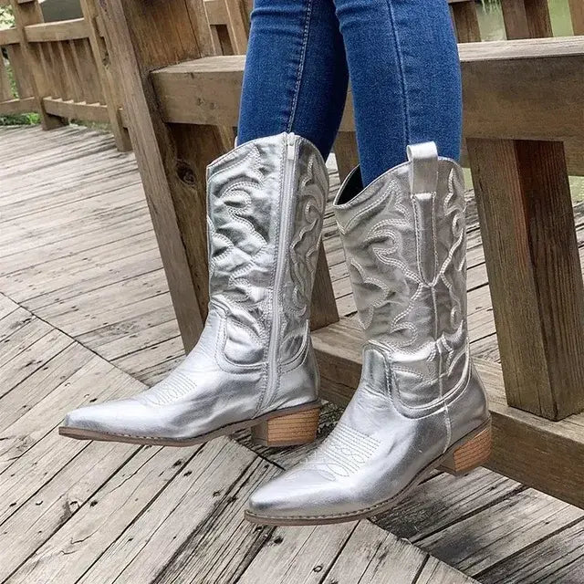 Goddess Mid-Calf Boots