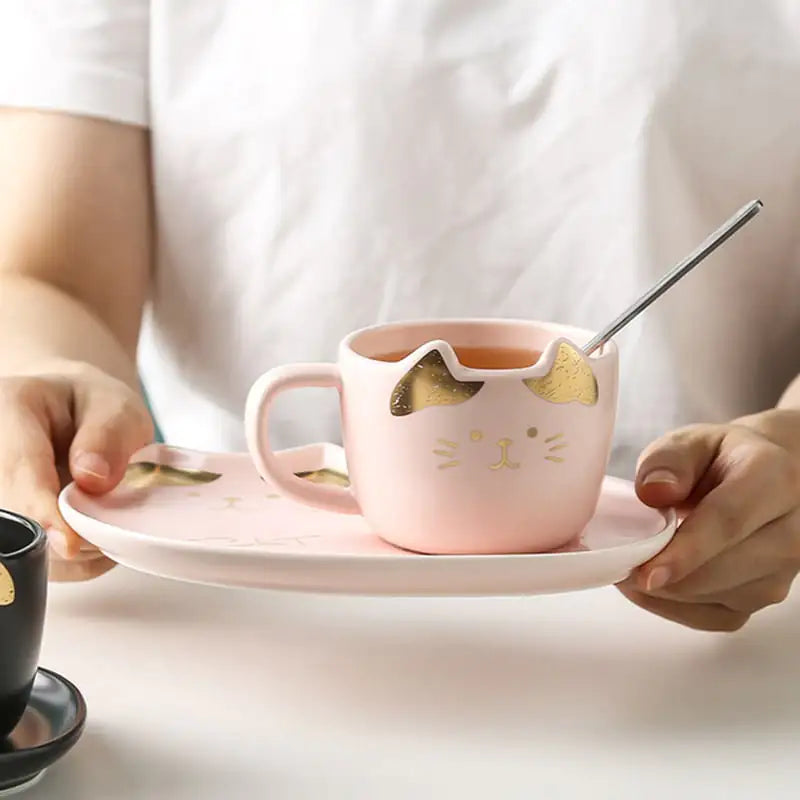 Cartoon Style Ceramic Tea Set