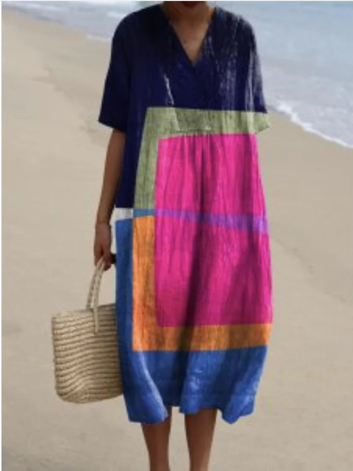 Plus Size Pocket Dress