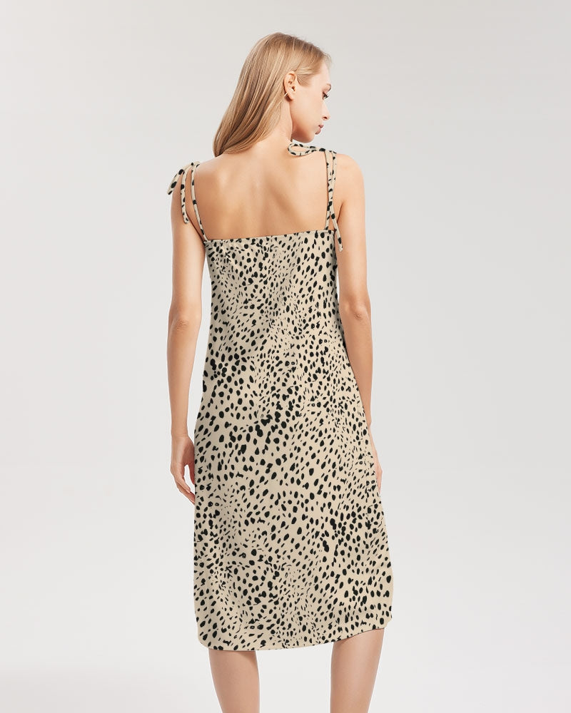 Women's Leopard Side Split Dress