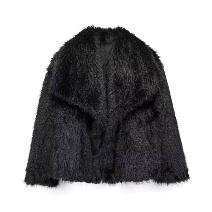 Women Plush Winter Jacket