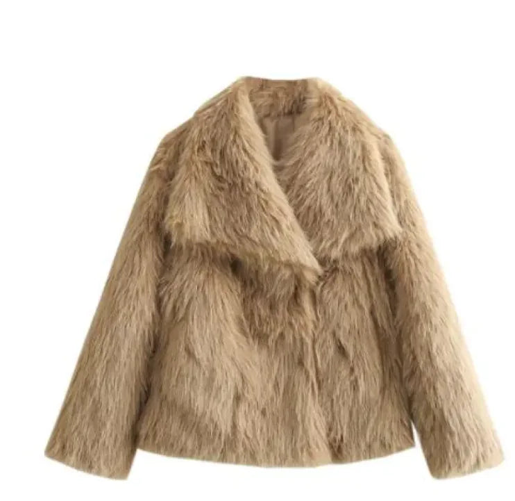 Women Plush Winter Jacket