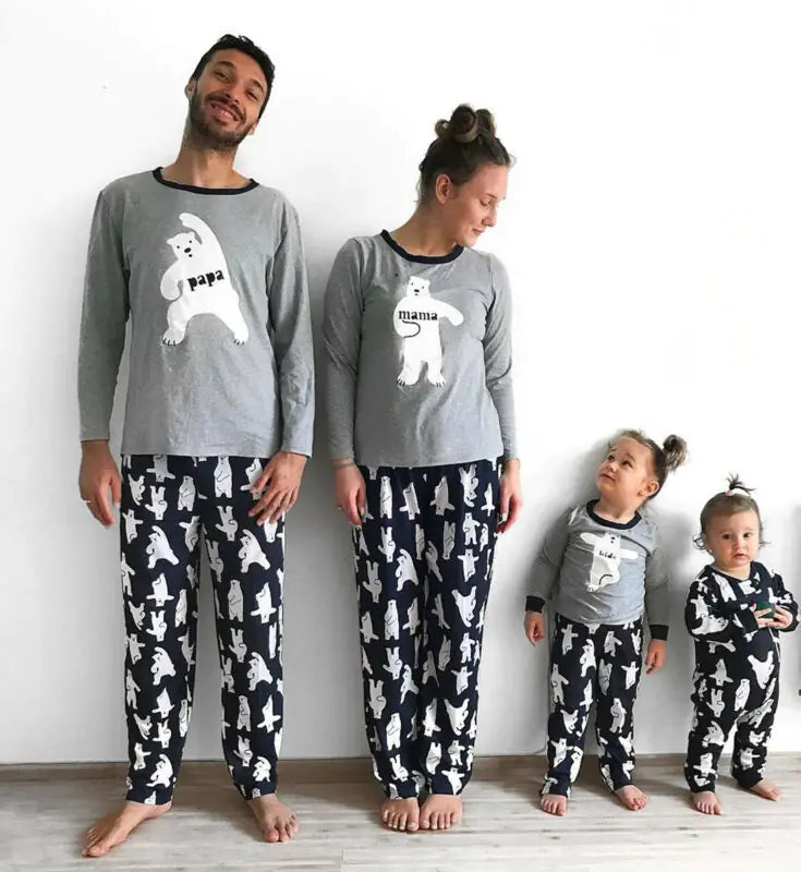 Cartoon Family Pajama Sets