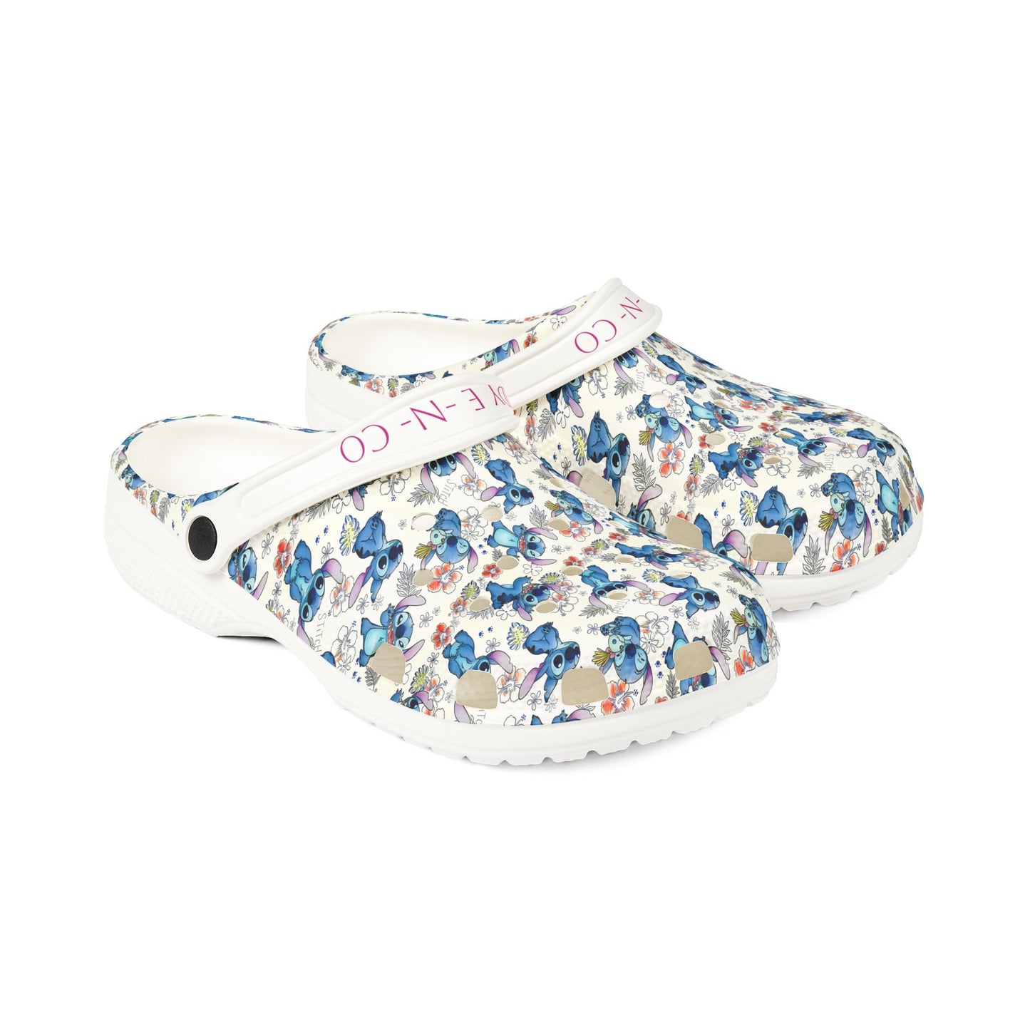 Stich All Over EVA Foam Rubber Shoes (AOP)