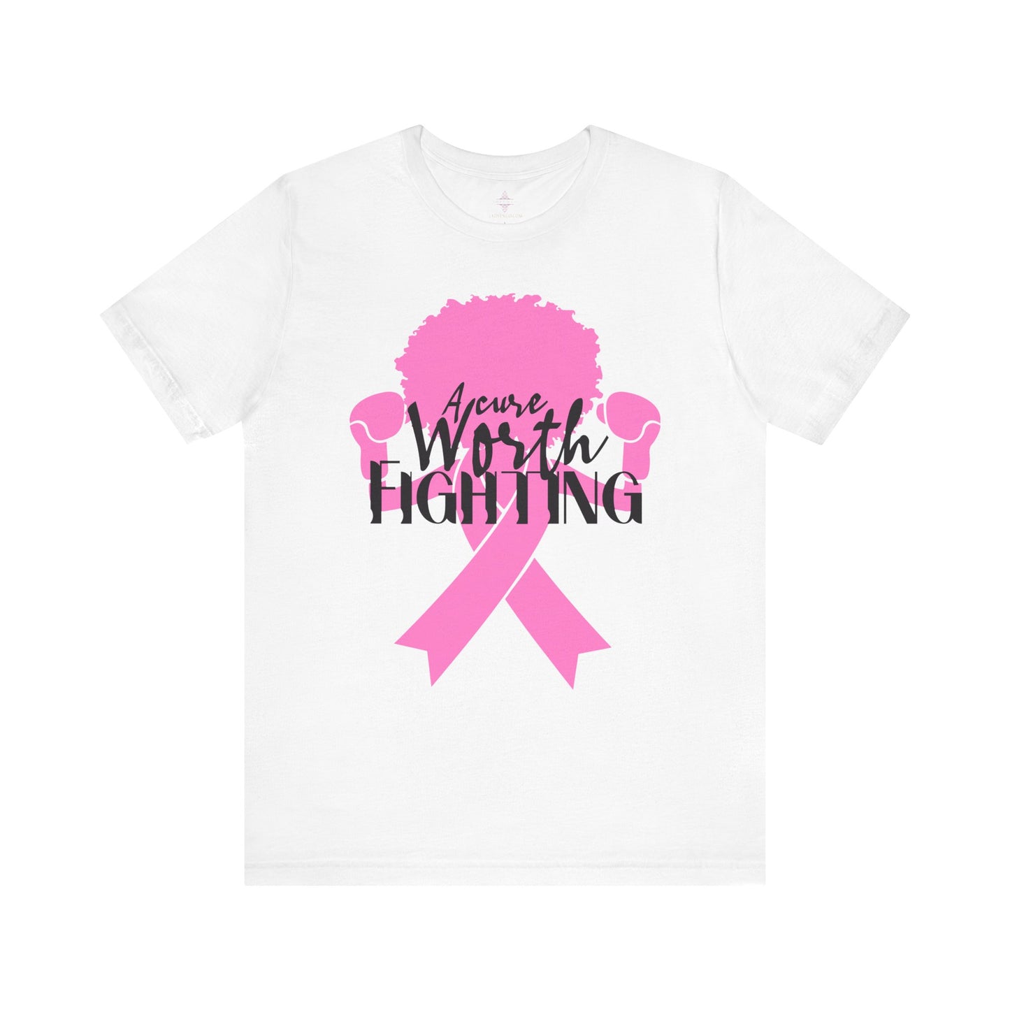Empowering Breast Awareness TShirt: A Cure Worth Fighting For
