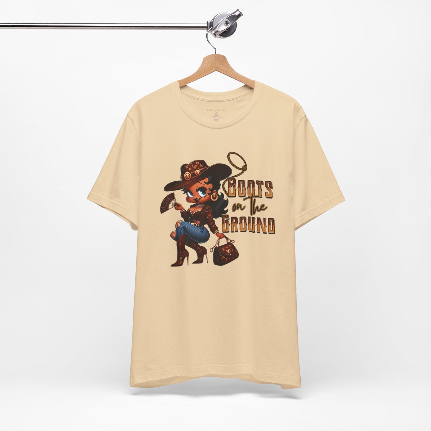 Boots on the Ground Graphic Tee for Cowgirls