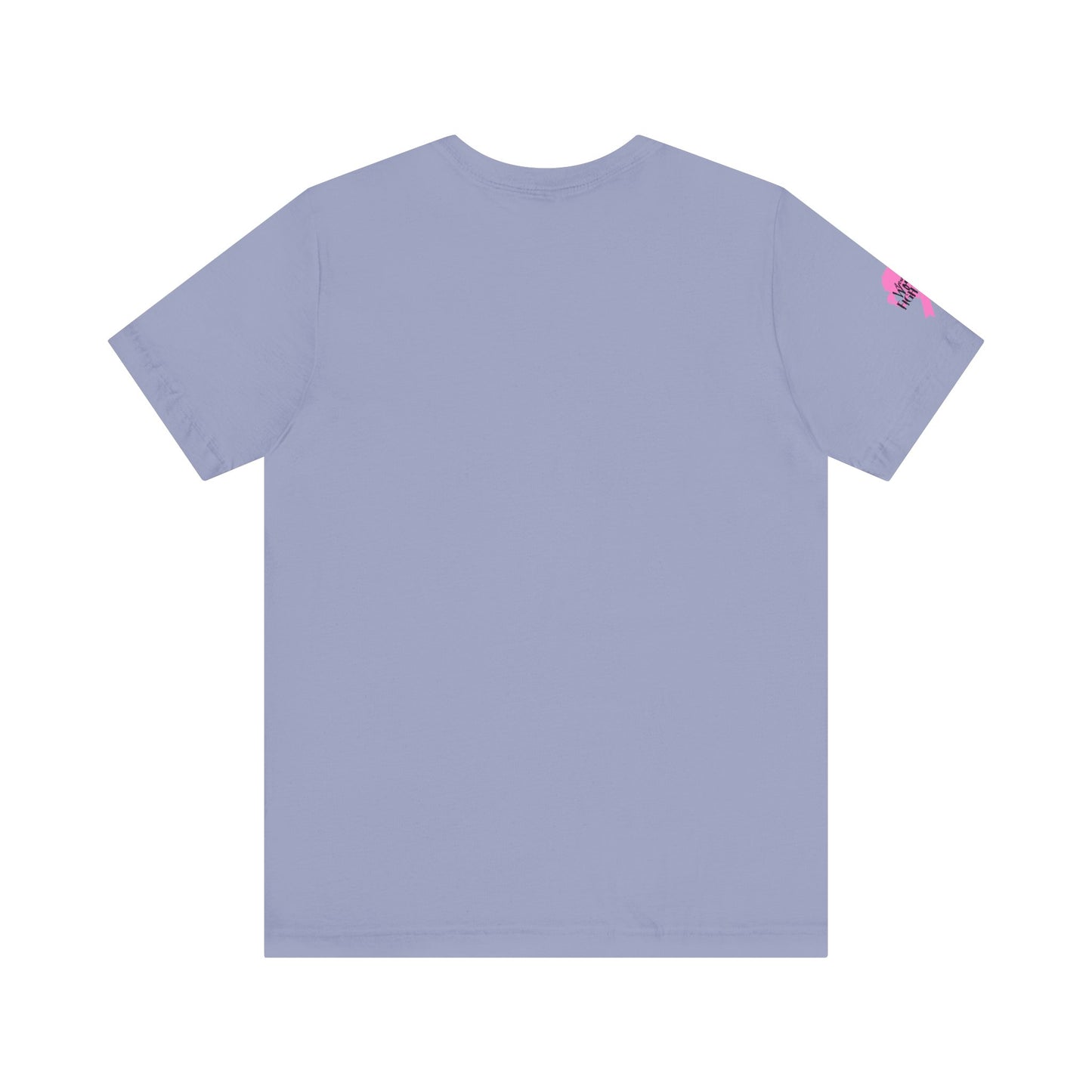 Breast Cancer Awareness Tshirt with Pink Ribbon Boxer