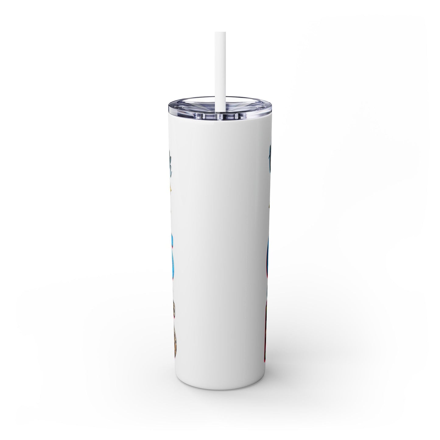 Trendy Skinny Tumbler, 20oz - "Opinions Don't Pay My Bills" - Perfect for Gifts, Office, Travel, Retirement, and Daily Use