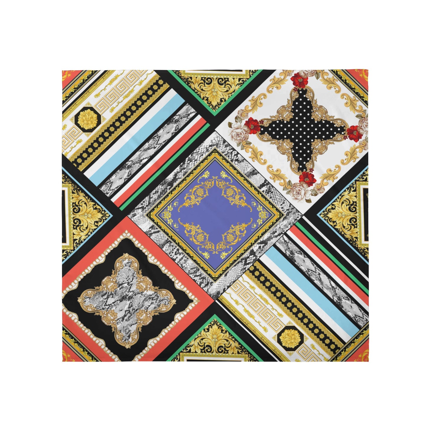 New Style Silk Head Scarf - Jamie