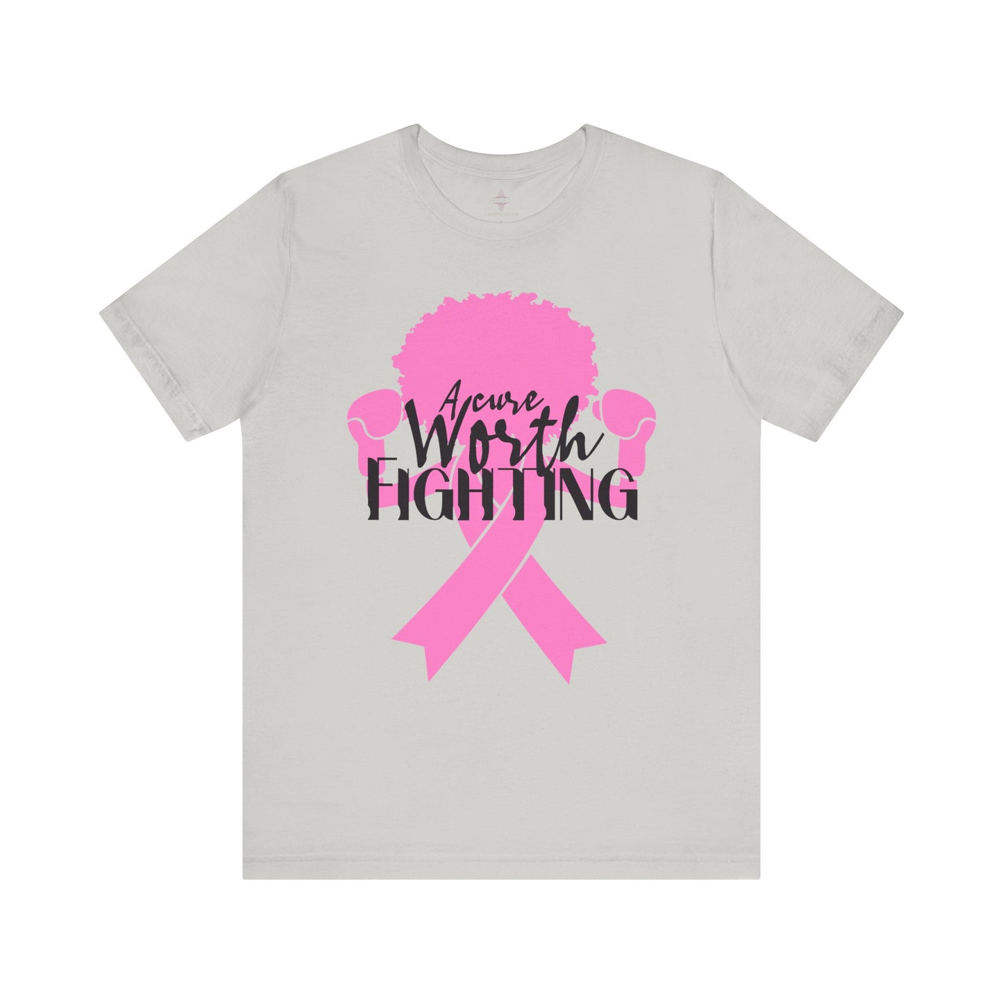 Empowering Breast Awareness TShirt: A Cure Worth Fighting For
