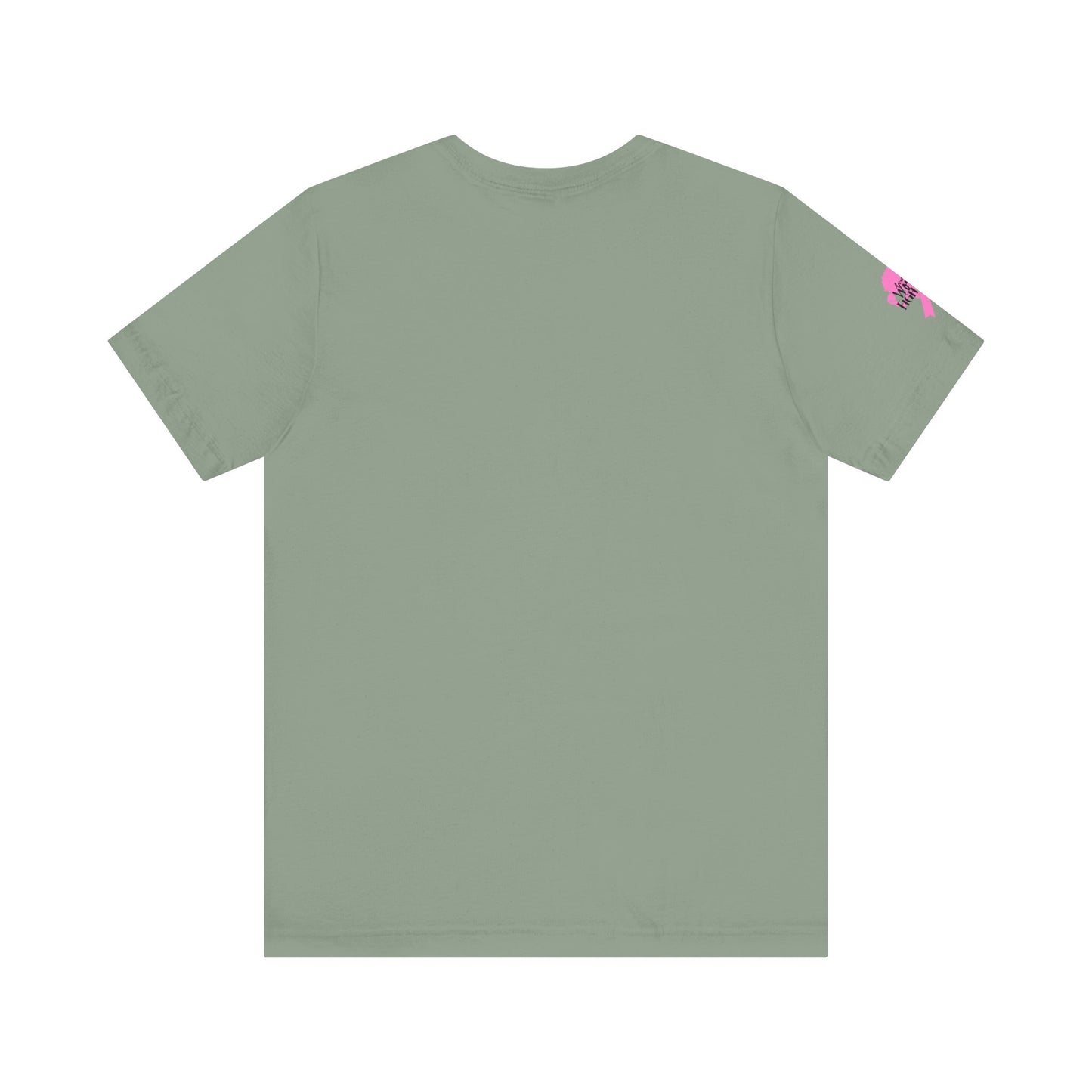 Breast Cancer Awareness Tshirt with Pink Ribbon Boxer