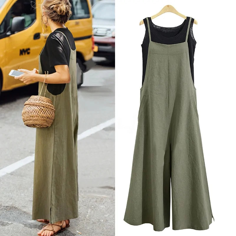 Fashion Style Women Dungaree Jumper