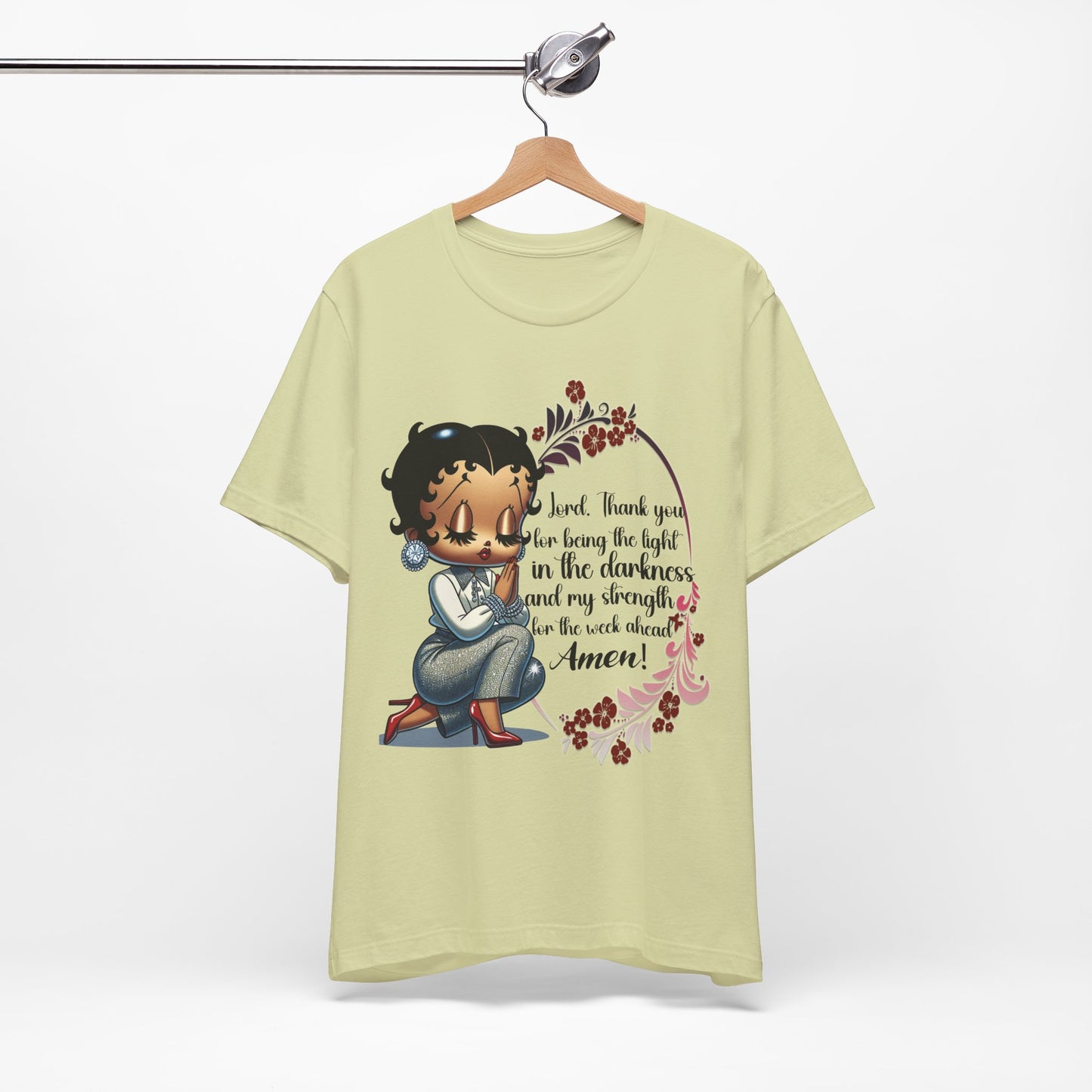 Inspirational Betty Tshirt - "Thank You for Being the Light"