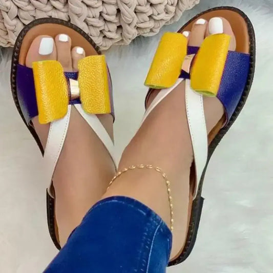 Summer Women Slippers Cute Butterfly-Knot Casual Sandals