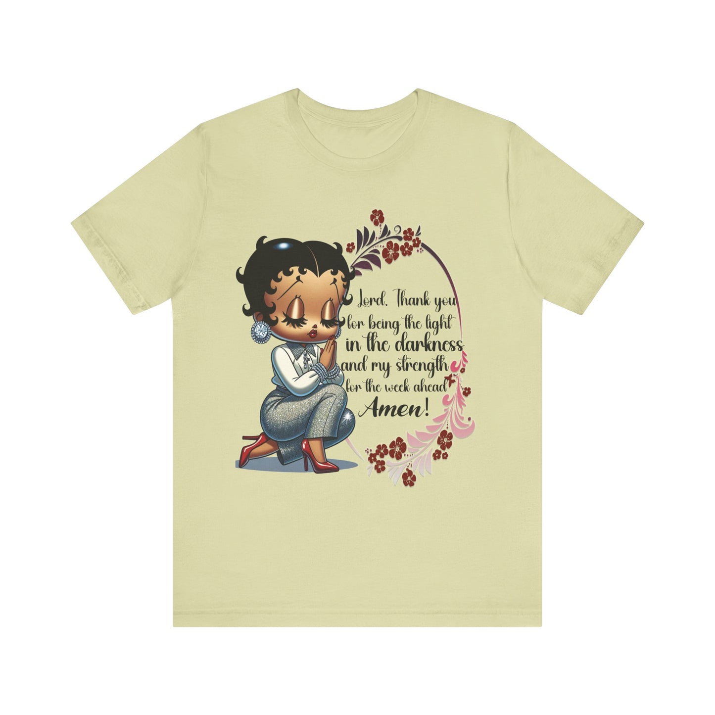 Inspirational Betty Tshirt - "Thank You for Being the Light"