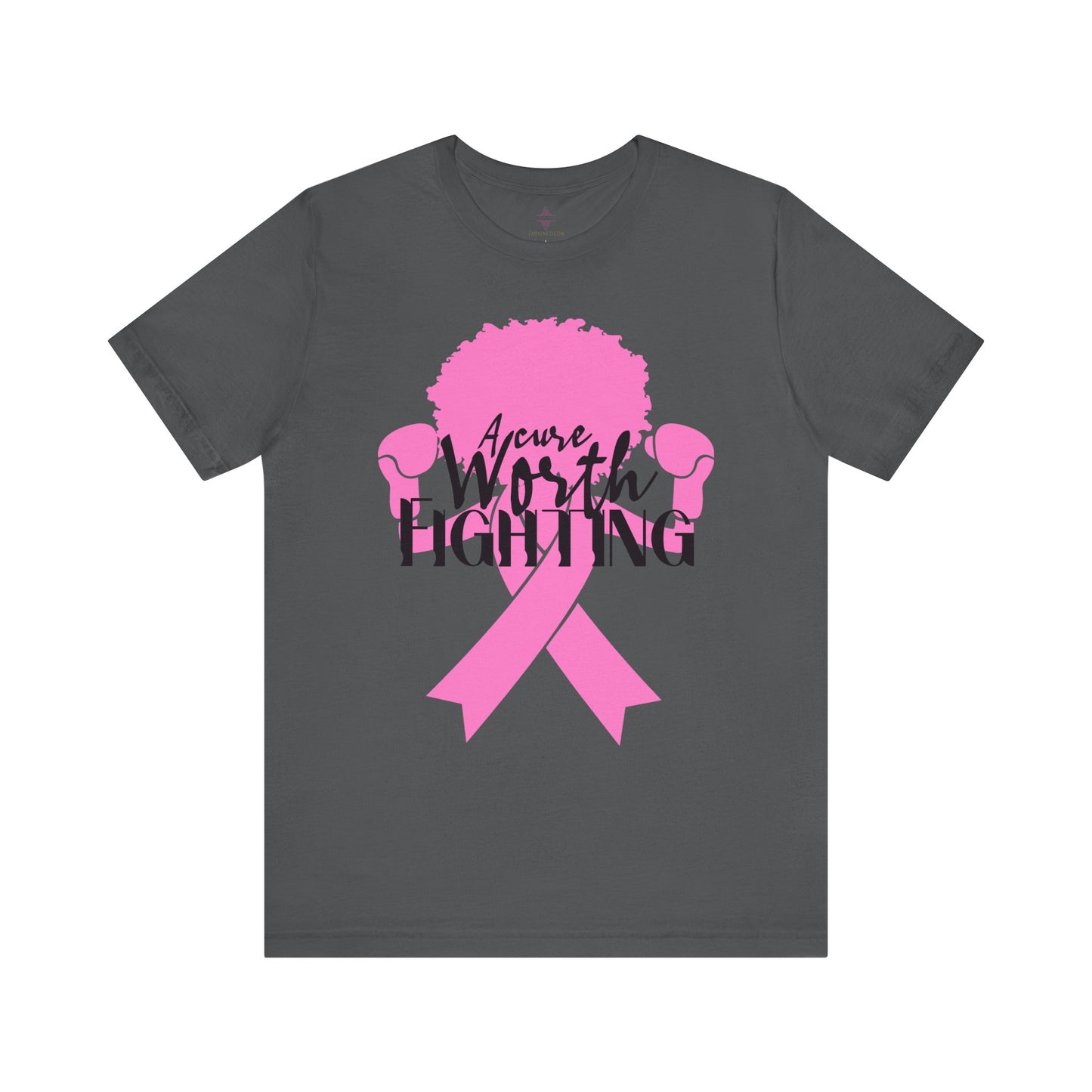 Empowering Breast Awareness TShirt: A Cure Worth Fighting For