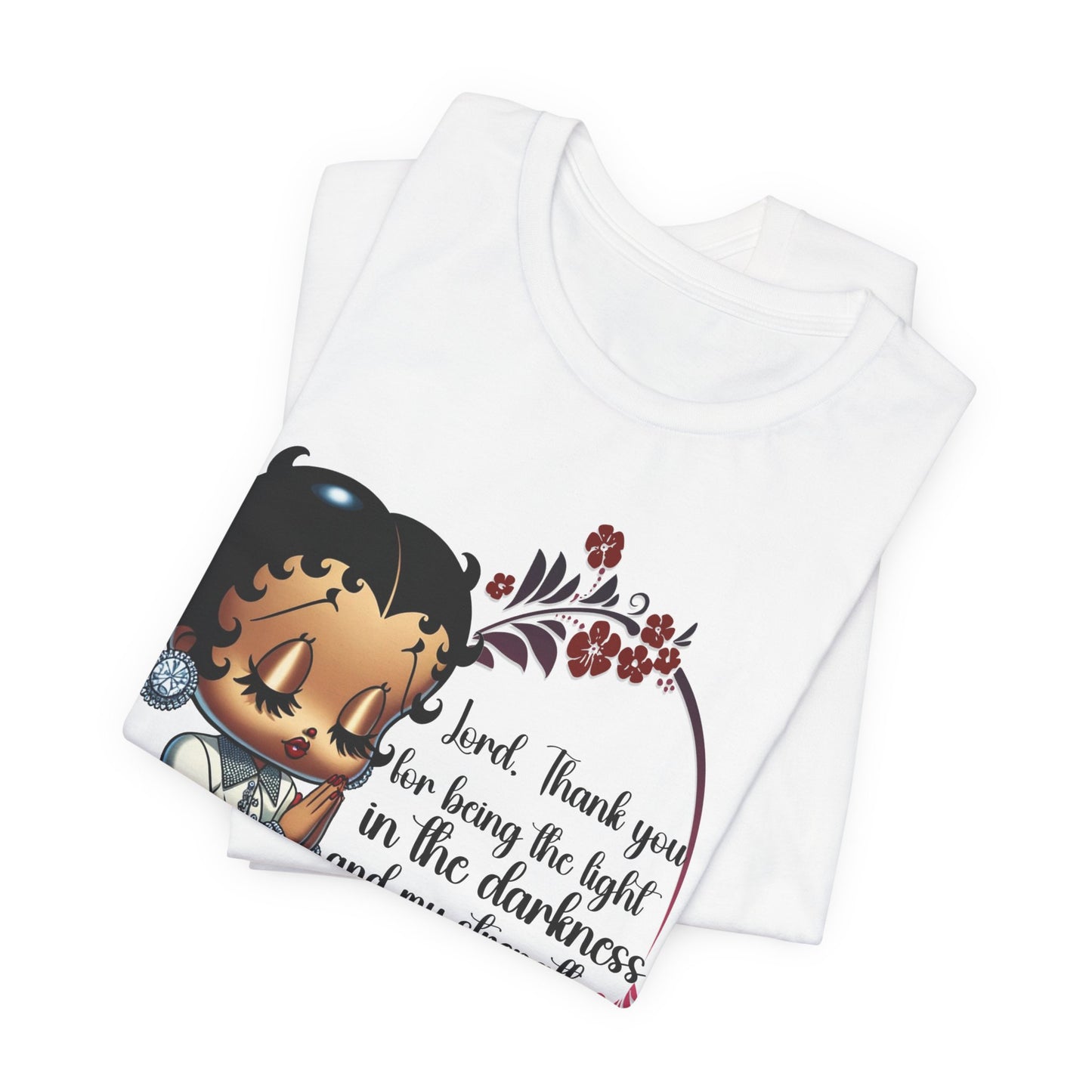 Inspirational Betty Tshirt - "Thank You for Being the Light"