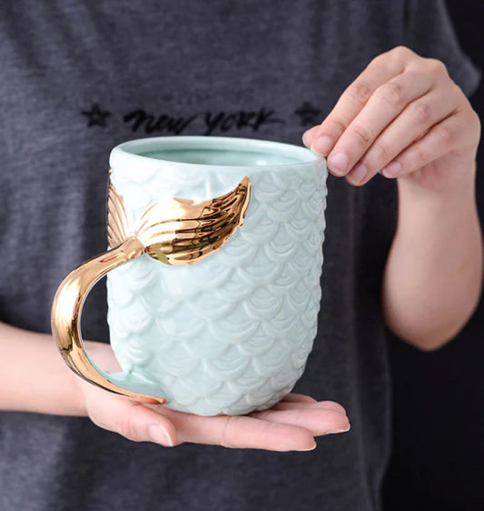 Mermaid Tail Mug - Creative Drinkware Cup