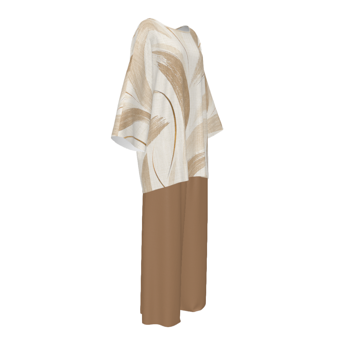 Custom Women's Long Sleeve Top &Pants Set
