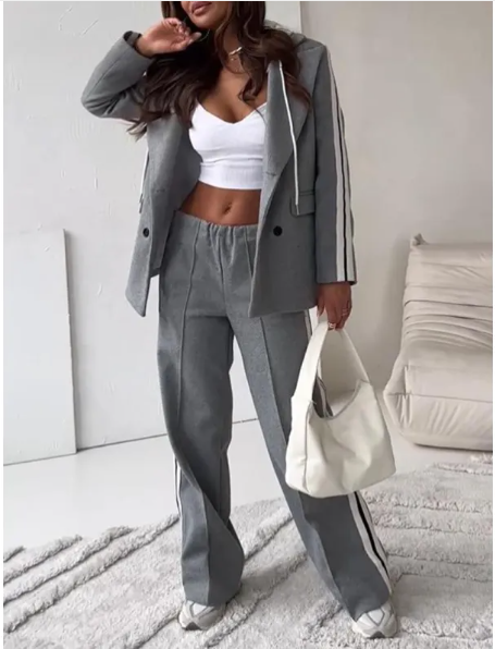 Trendy Ribbon Hoodie Loungewear