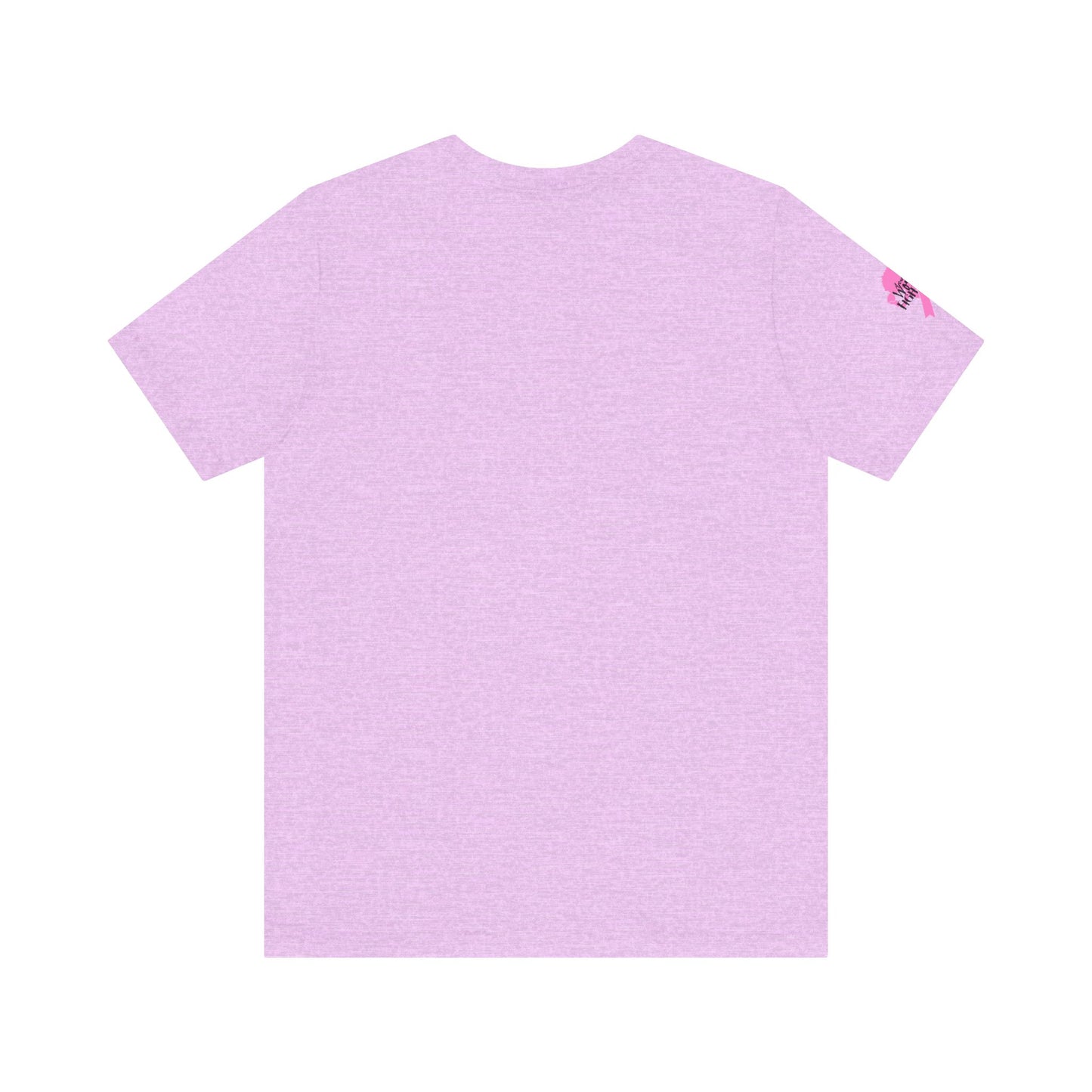 Breast Cancer Awareness Tshirt with Pink Ribbon Boxer