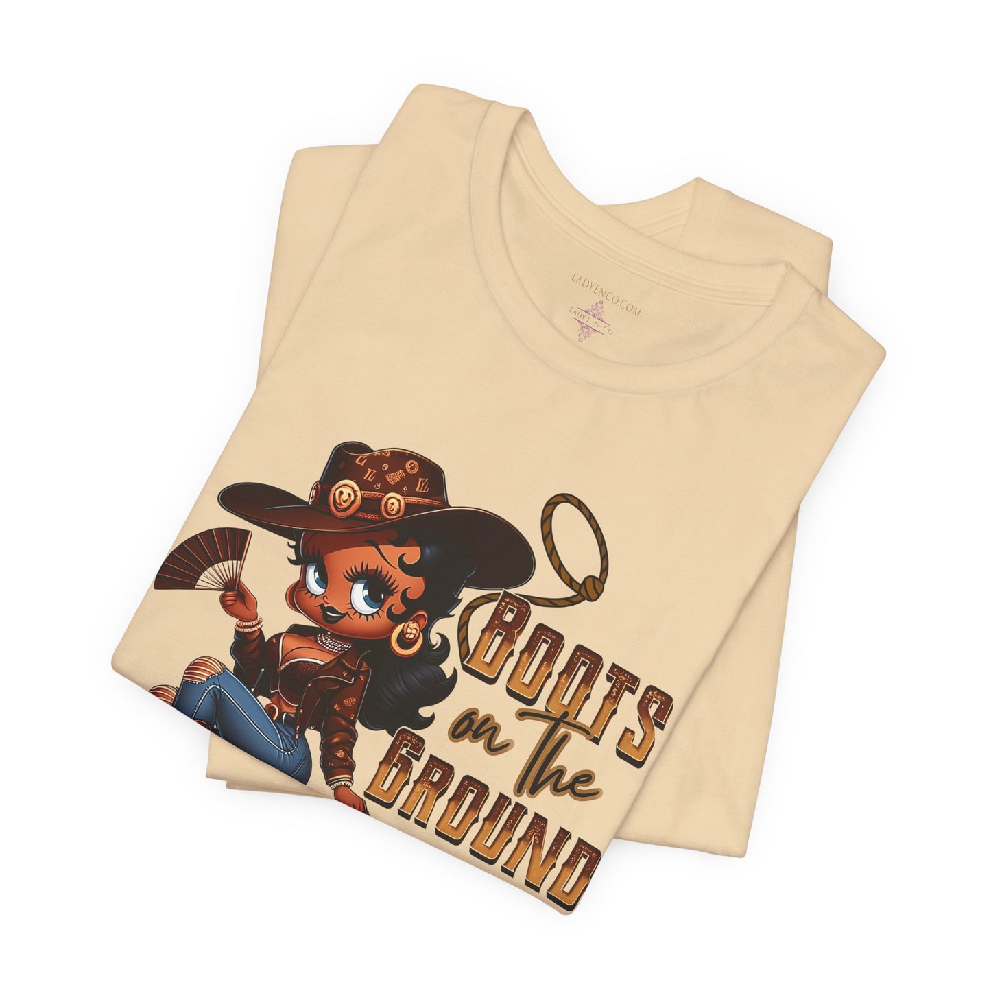 Boots on the Ground Graphic Tee for Cowgirls