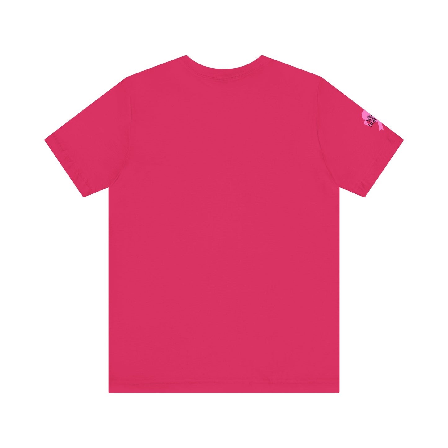 Breast Cancer Awareness Tshirt with Pink Ribbon Boxer