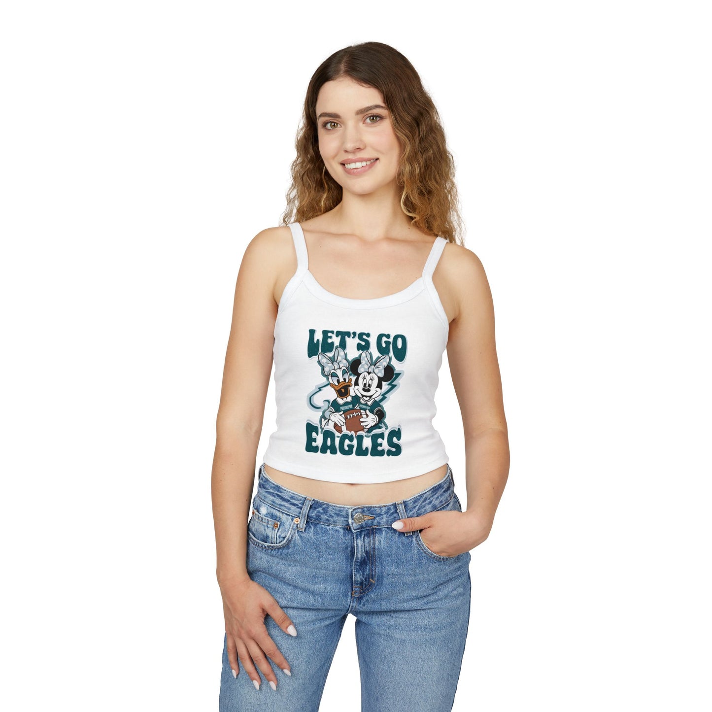 Tank Top Lets Go Eagles Women's