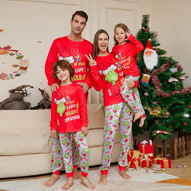 Festive Family Monster Pajama Set