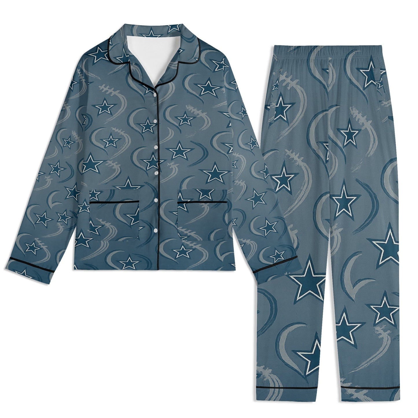 Star Heart Game Day Pajama Set