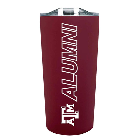 Campus Colors Collegiate Stainless Steel Travel Tumbler for Alumni - 18 oz - Double Walled Insulated Drinkware (Texas A&M Aggies - Maroon)