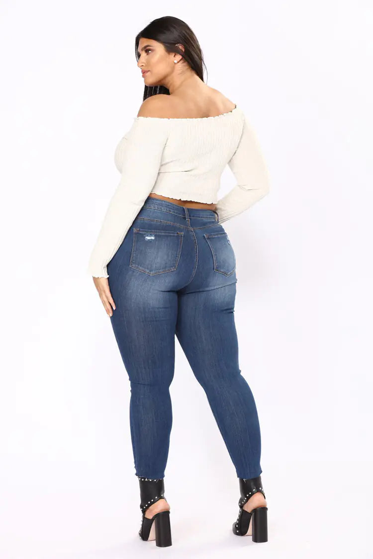 Curvy Chic Denim Jeans