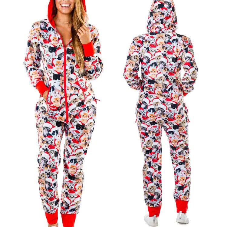 Cozy Couples Hooded Jumpsuit