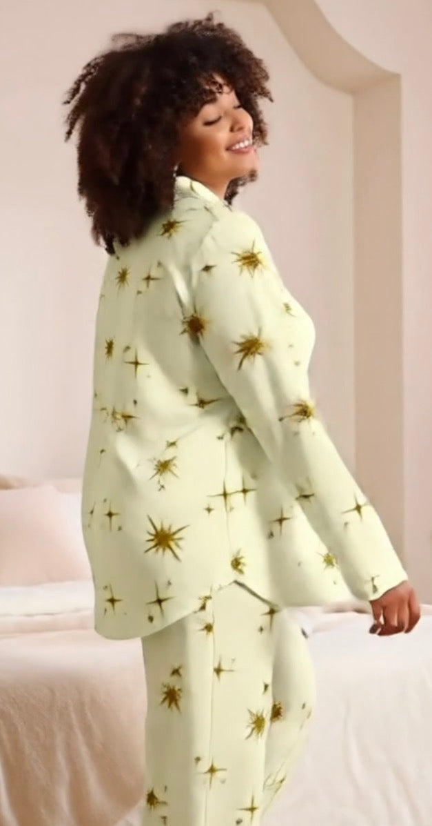 Golden Stardust Luxe Lounge Set